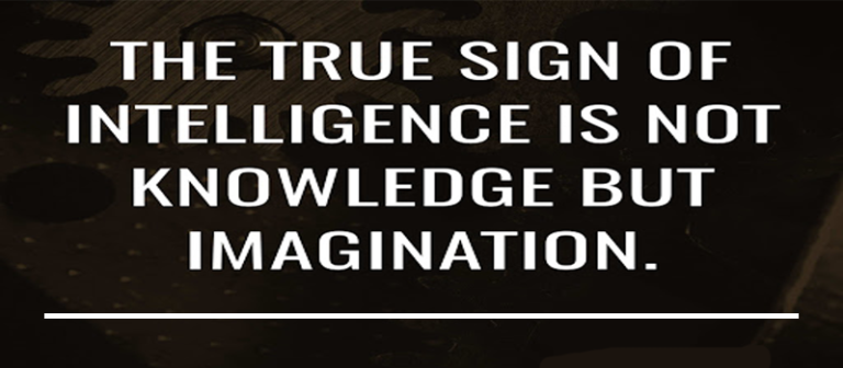 How Knowledge, Imagination and Persistence make things possible?