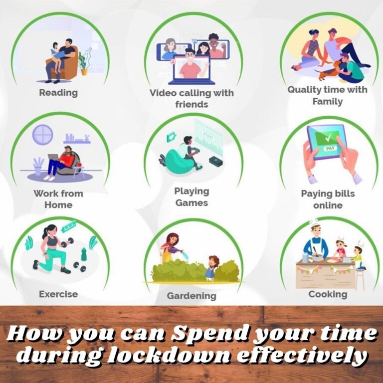 Spend your time during lockdown