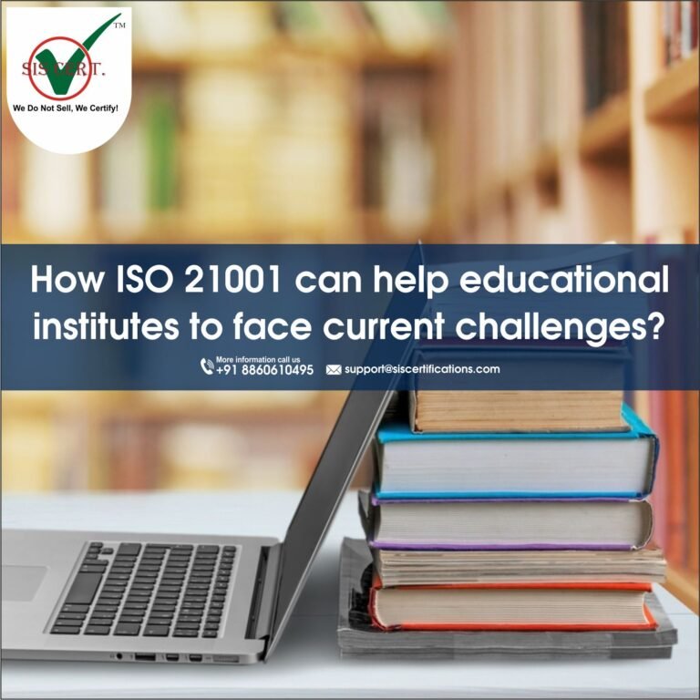 How ISO 21001 can help educational institutes to face current challenge