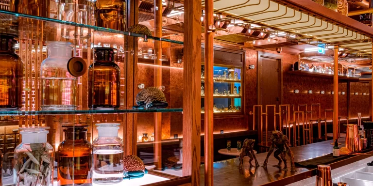 An Underground Cocktail Haven & Botanical Delight