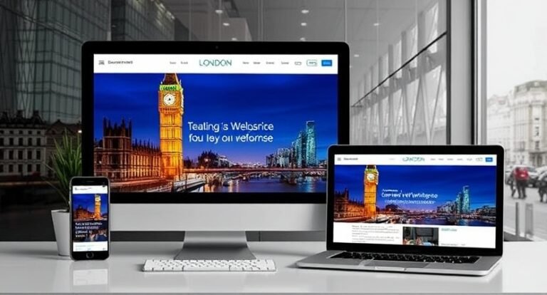 responsive website design london